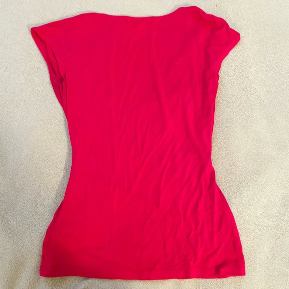 Ralph Lauren Red Wrap sleeveless blouse - Picture 2 of 4